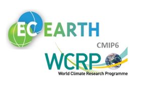 EC-EARTH och CMIP6 logo