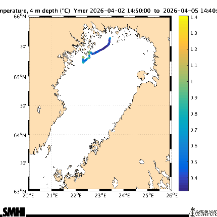 Observerad vattentemperatur