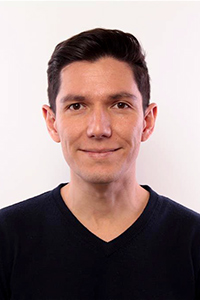 Porträtt av Ramón Fuentes Franco.