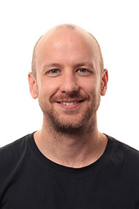 Portrait of Mike Priestly.