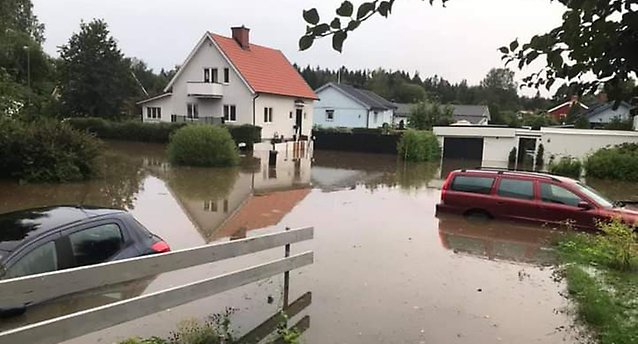 Skyfallet i Gävle 2021.