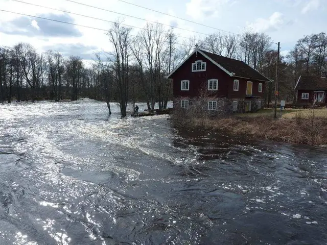 Mycket höga flöden i Emån