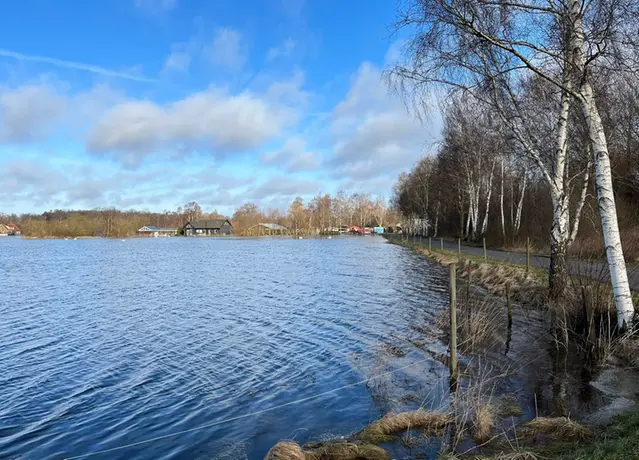 Översvämning Västra Ringsjön.