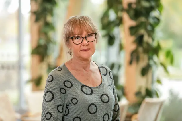 Porträtt Berit Arheimer.