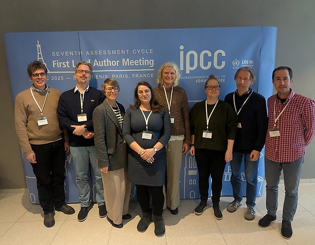 Författarna som har hand om Europa-kapitlet.