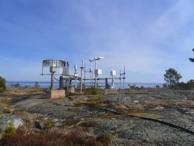 Automatstationen vid Brämön.