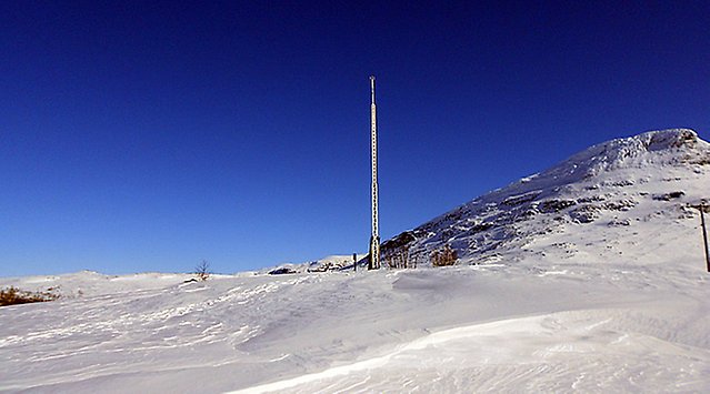 Automatstationen i Katterjåkk.