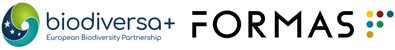 Logos Biodiversa+ and Formas