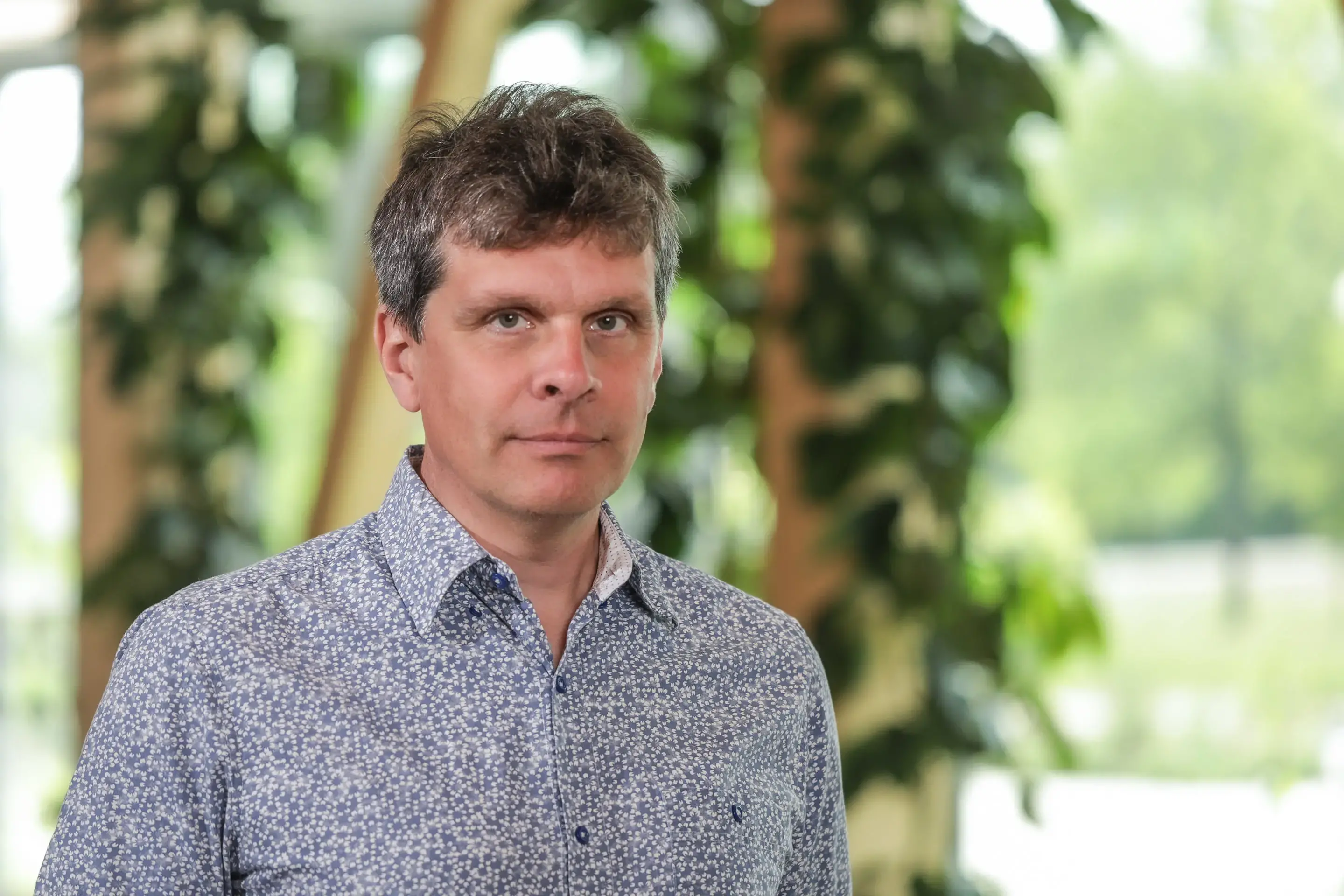 Porträtt på Erik Kjellström.