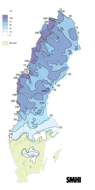 Vinter Mars Mars 2009 - En blandning av vår och vinter — SMHI