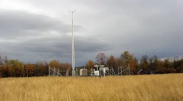 SMHIs automatstation i Naimakka.