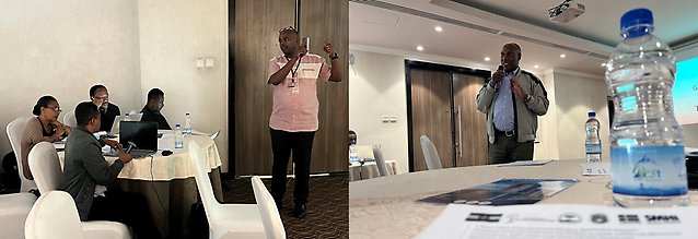 Workshops in progress.