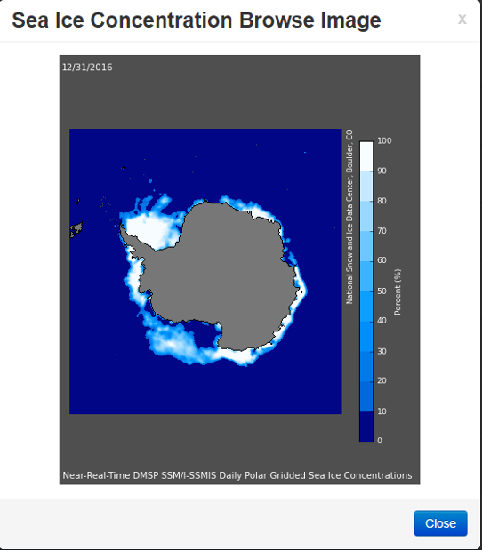 Isen kring Antarktis_161231