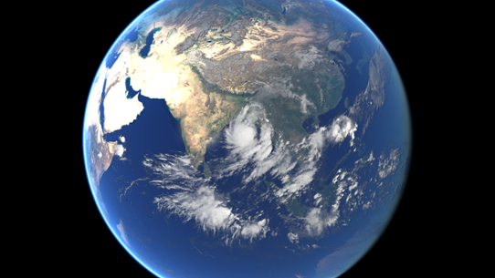 Den tropiska cyklonen mora 29 maj 2017