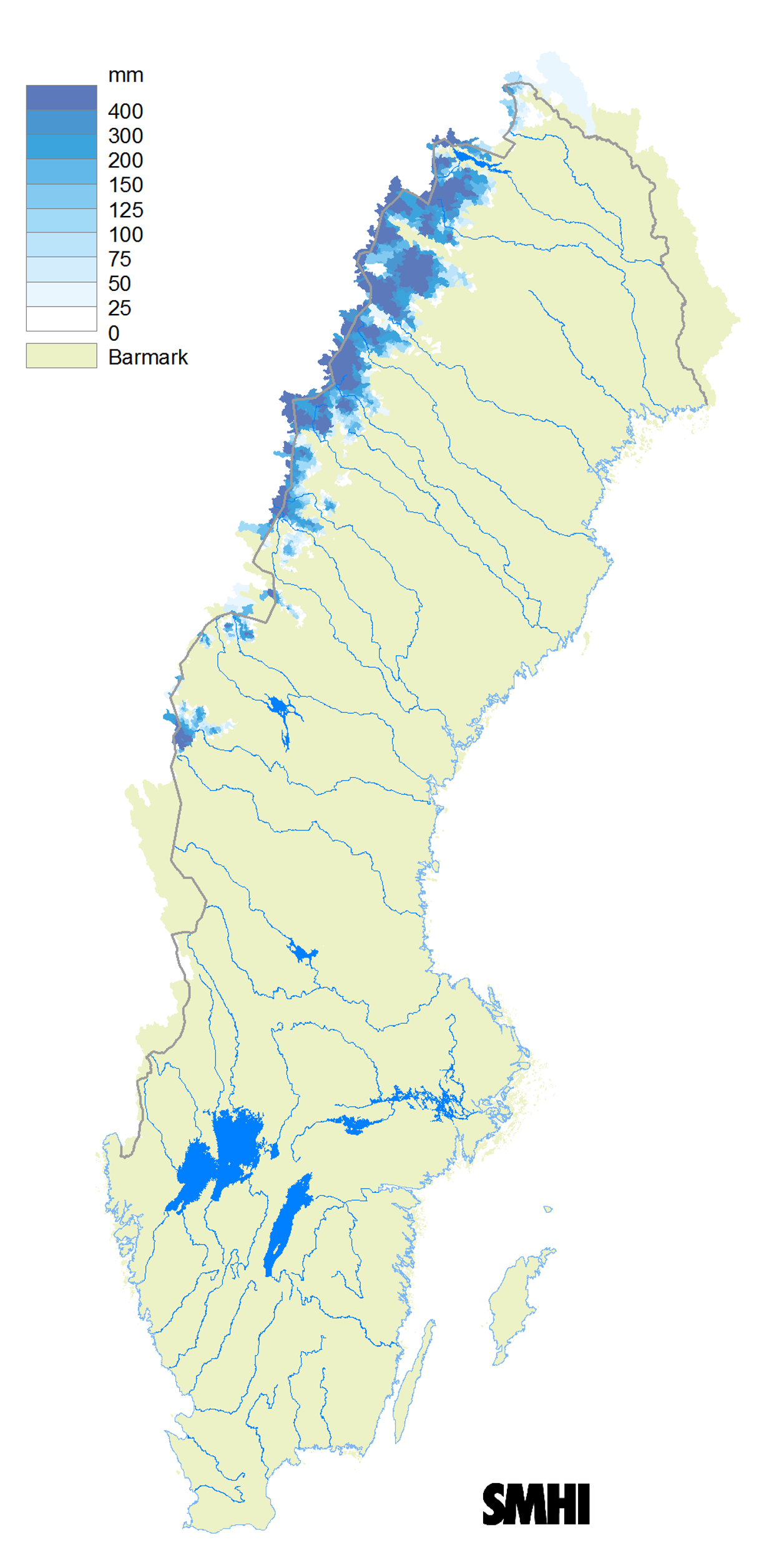 Karta över Sveriges Sjöar | Göteborg Karta