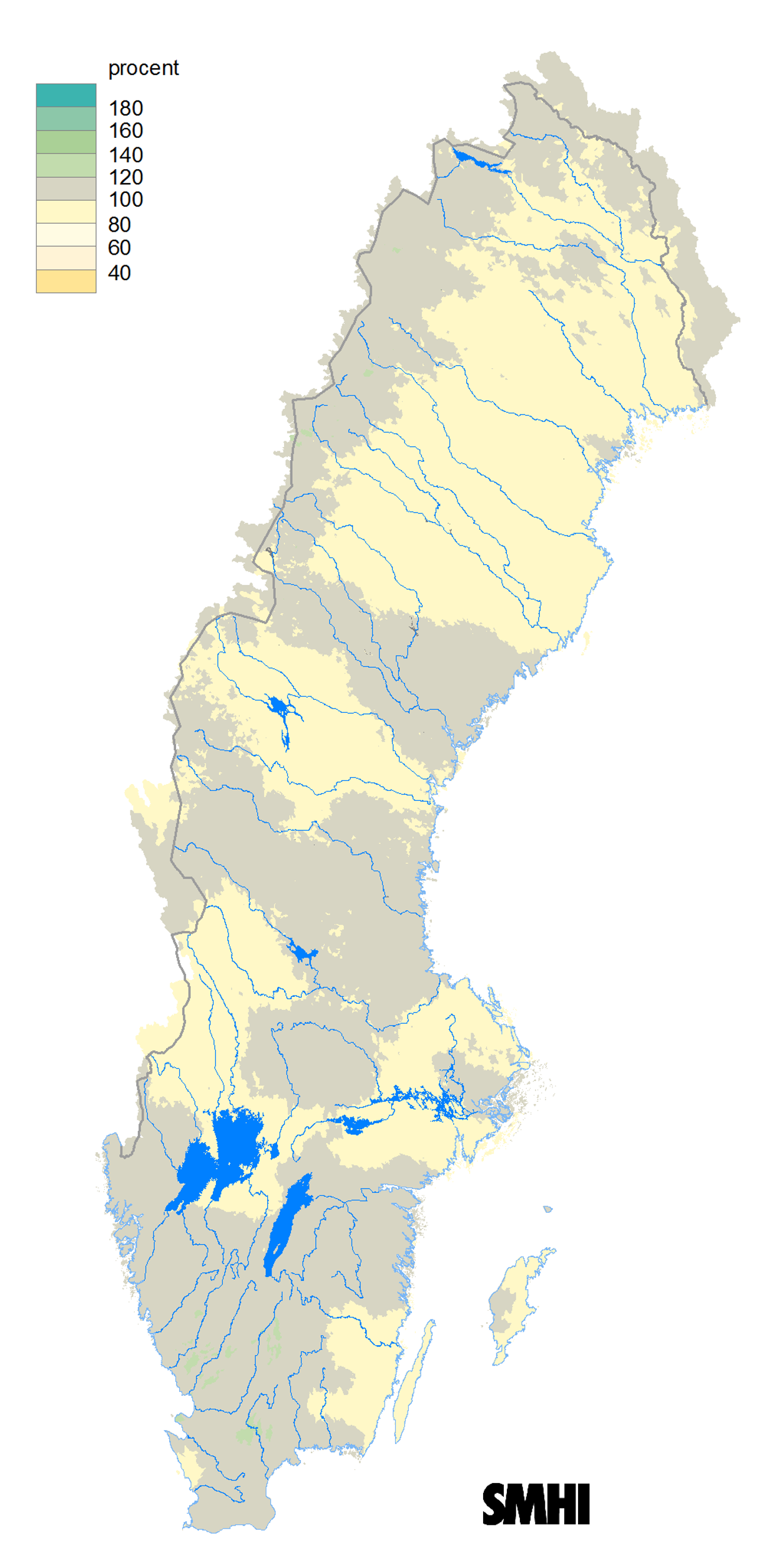 Sveriges Sjöar Karta | Karta