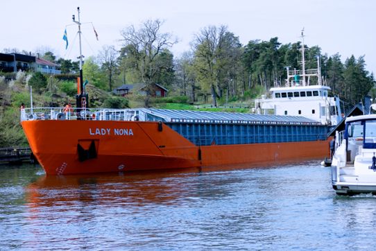 Fartyg på Göta älv