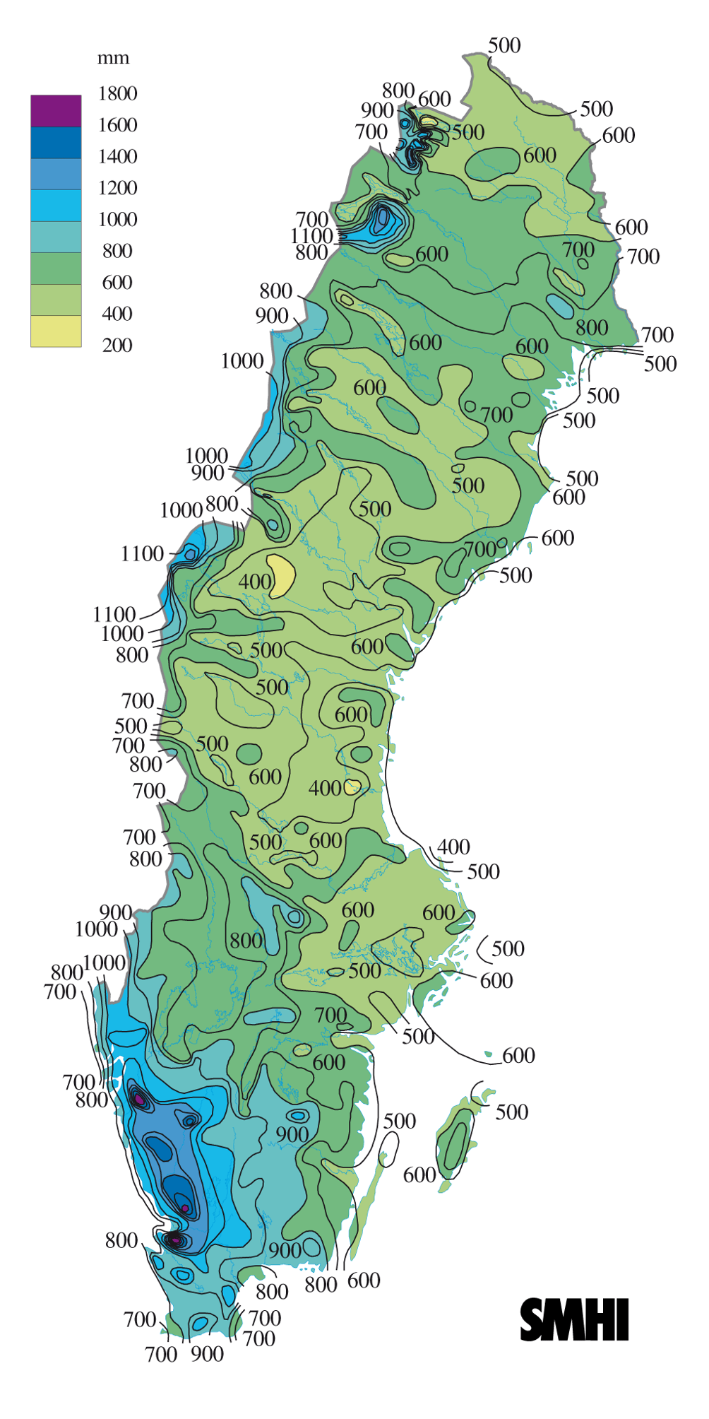 Tematisk Karta Sverige – Karta 2020