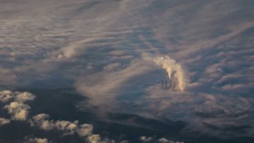 Bild som visar moln och rök
