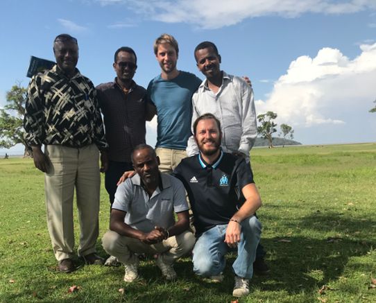 Wacca - gruppbild med hydrologer - Etiopien hösten 2018
