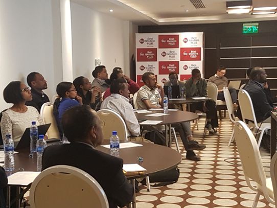 Workshop i Addis Abeba inom WACCA-Etiopien