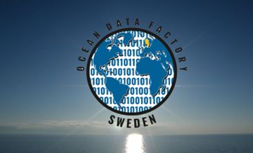 ODF:s logotyp på en bildbakgrund som visar blått hav och himmel. 