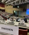 Sessionssal IPCC-möte Geneve september 2022