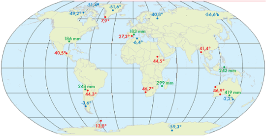 Globala temperaturextremer februari 2013