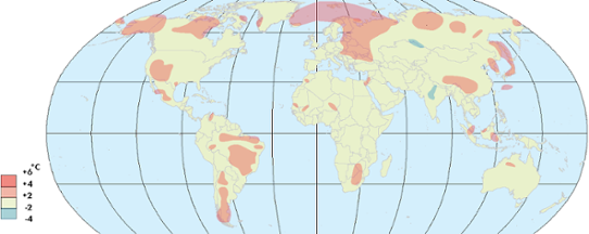 Globala temperaturanomalier i juni 2013.