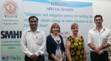 India-HYPE konference 2013 vattentillgång projektgrupp