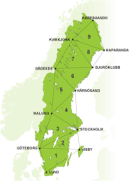 Click on the map you will be linked to a site in Swedish