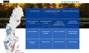 Waterweb first page